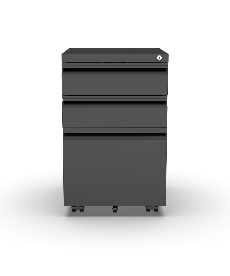 Büro-Rollcontainer mit Schubladen und Rollen RC3